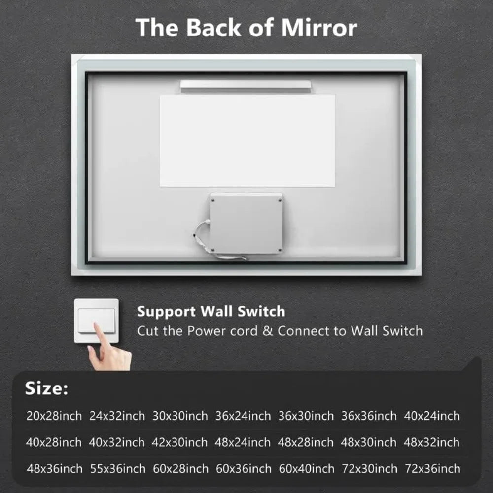 Bluetooth LED Mirror