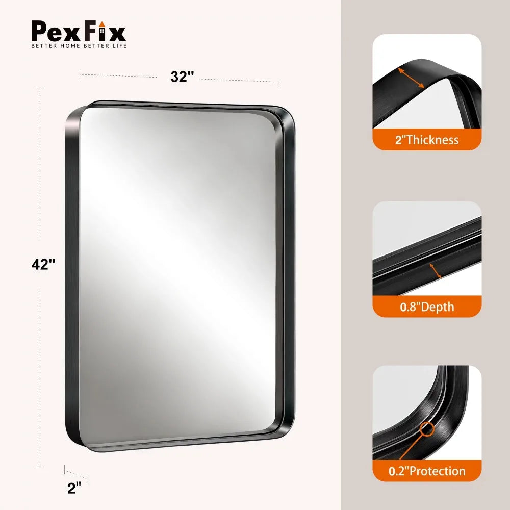 Smart Anti-Fog LED Mirror