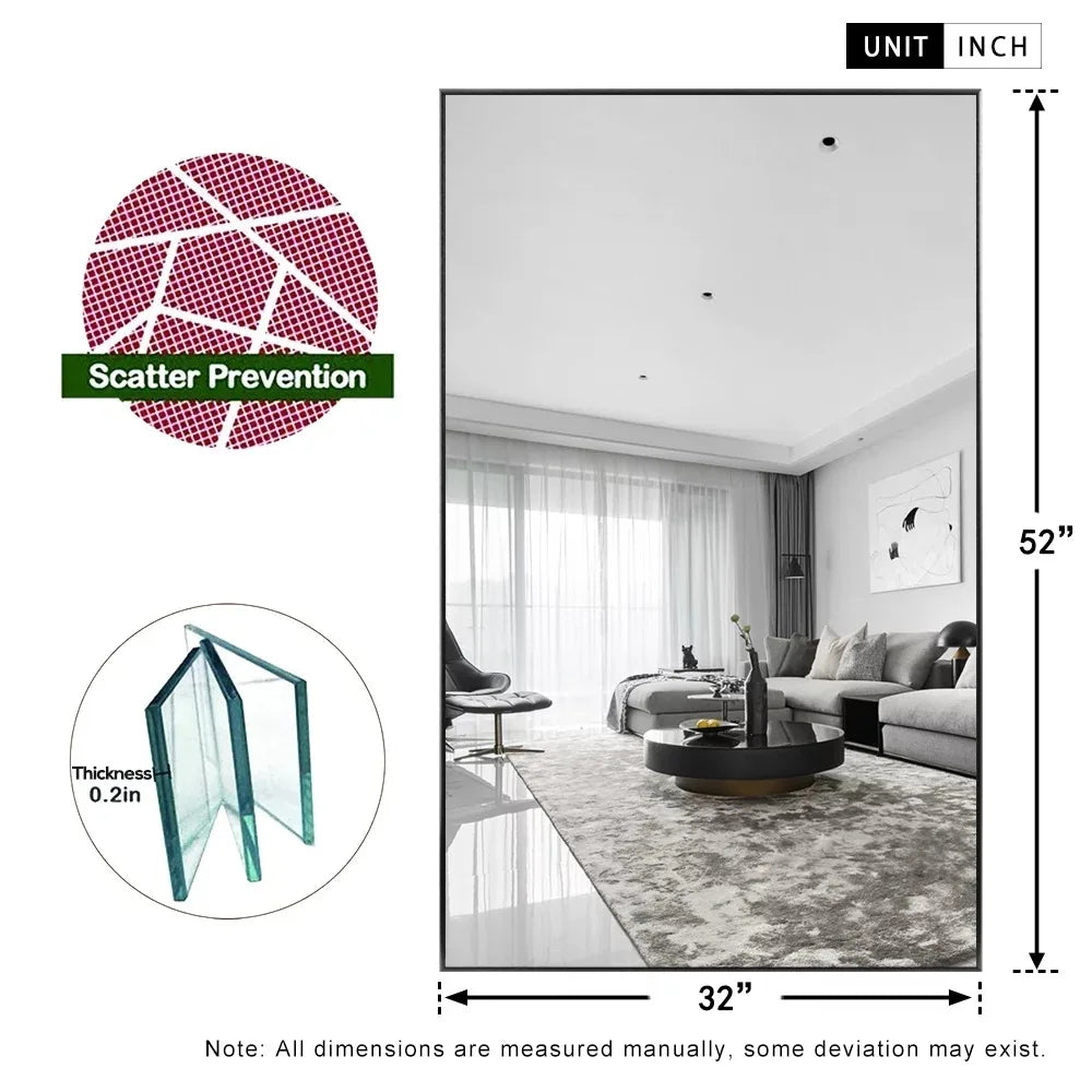 Rectangular LED Mirror