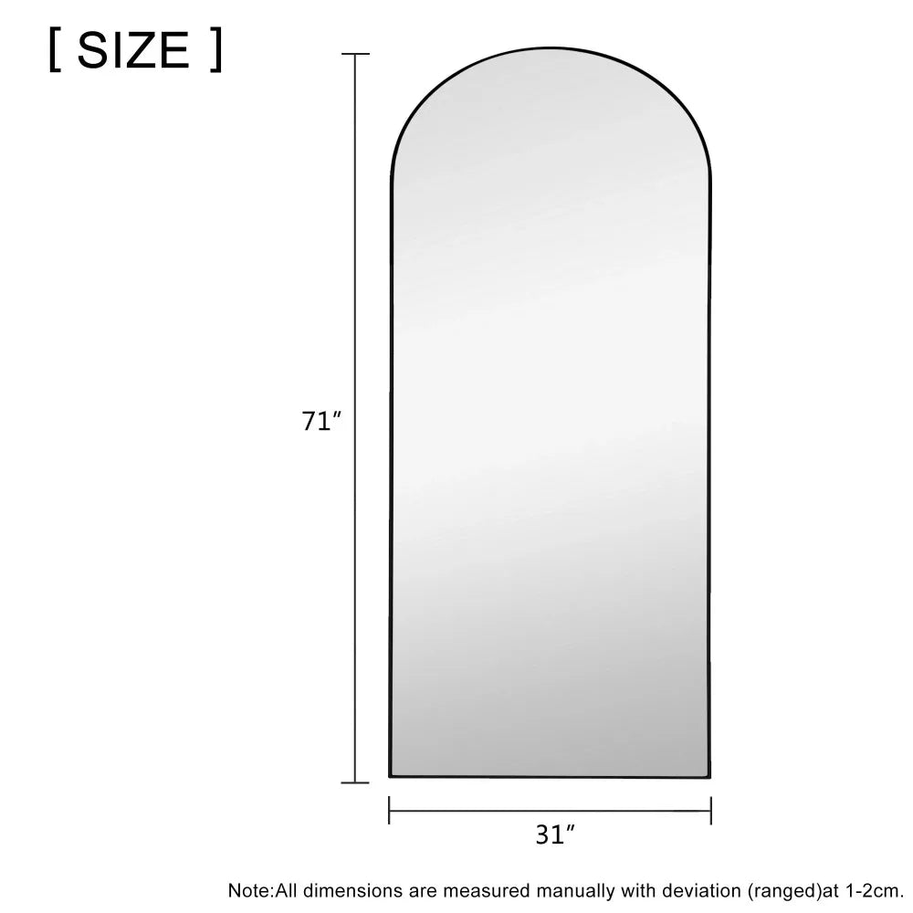 Arch Full-Length Mirror with Stand