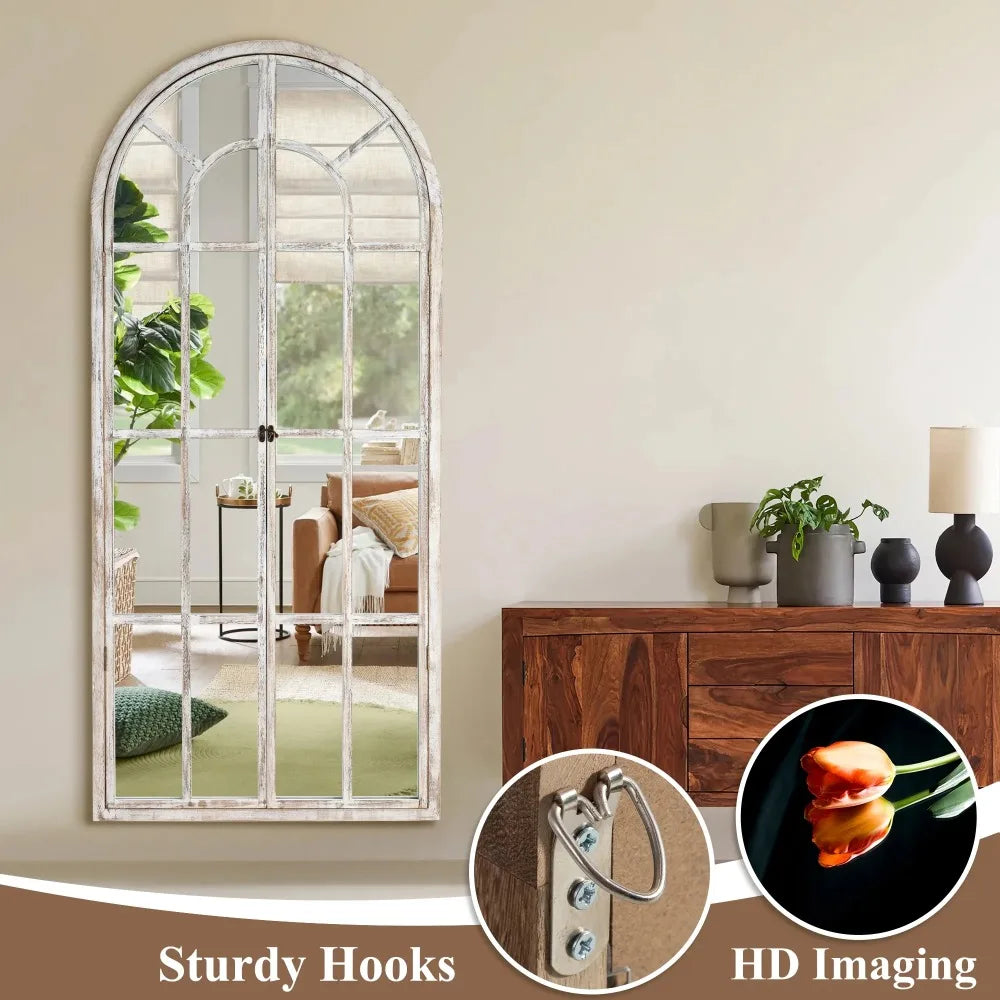 Curved Edge Full-Length Mirror