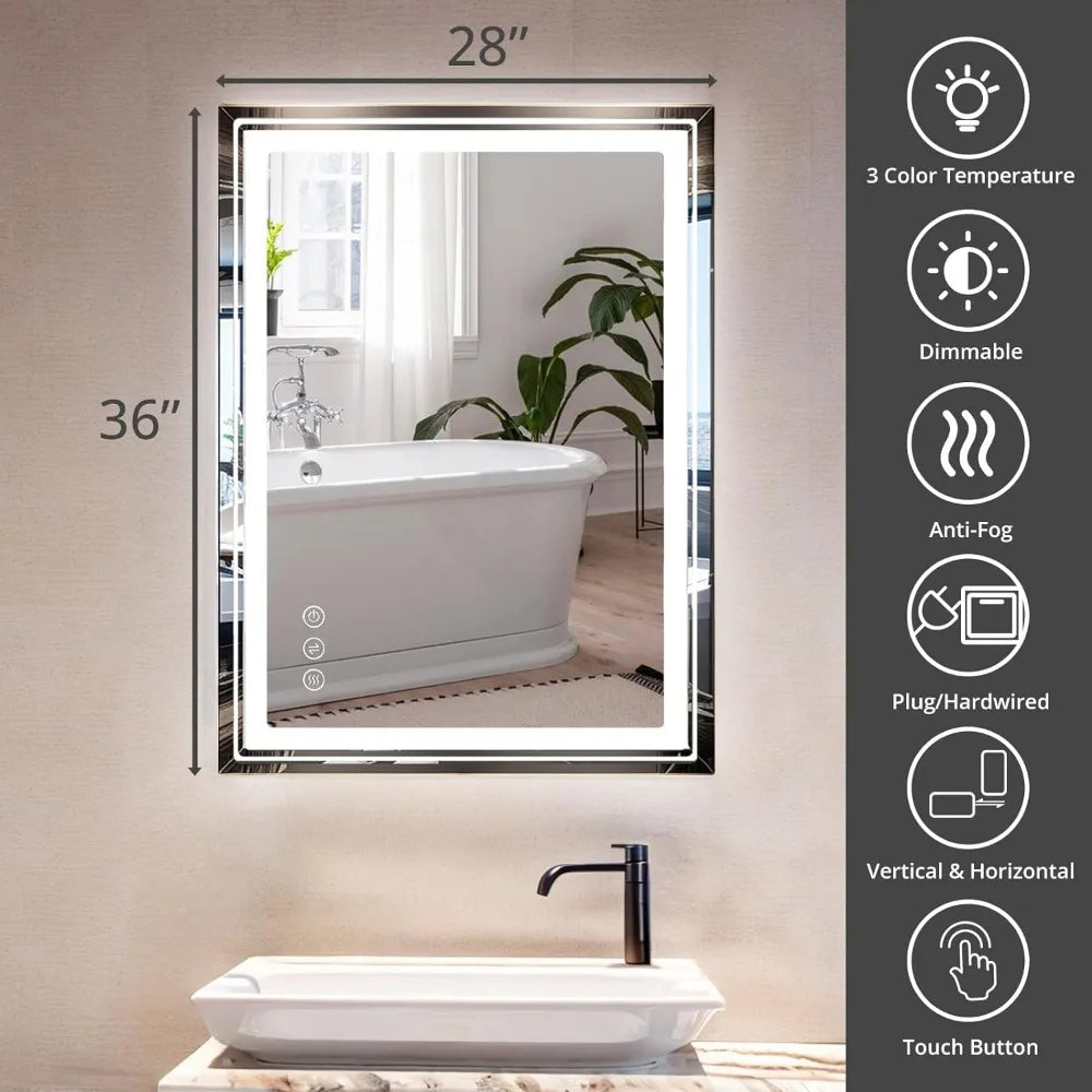 Wall-Mounted Full-Length Mirror