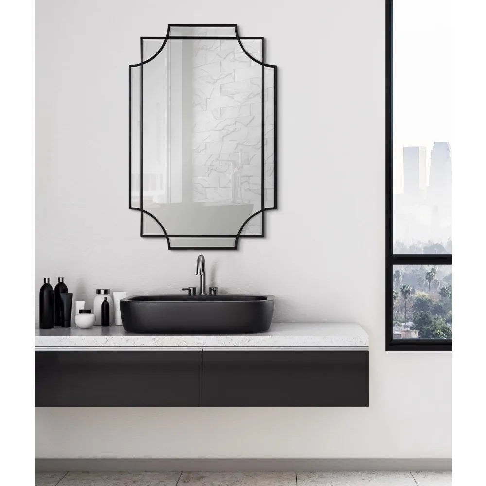 Modern Frameless Bathroom Mirror