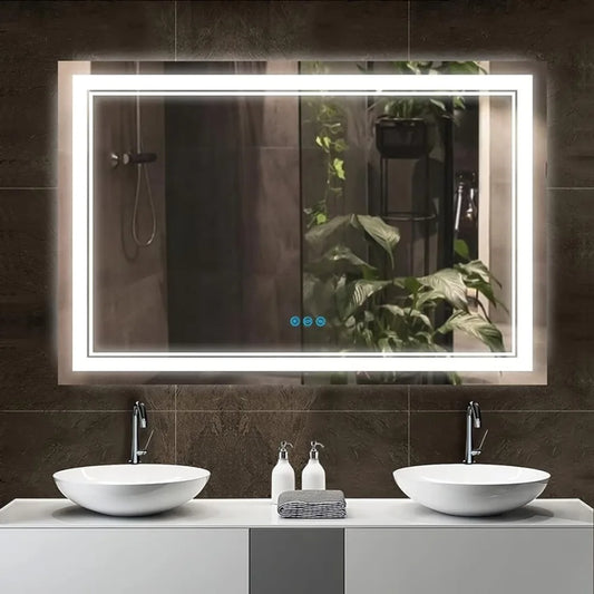 Dimmable Touch LED Mirror