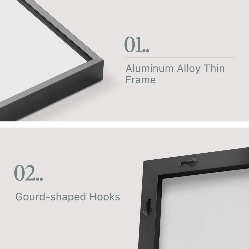 Frameless LED Mirror