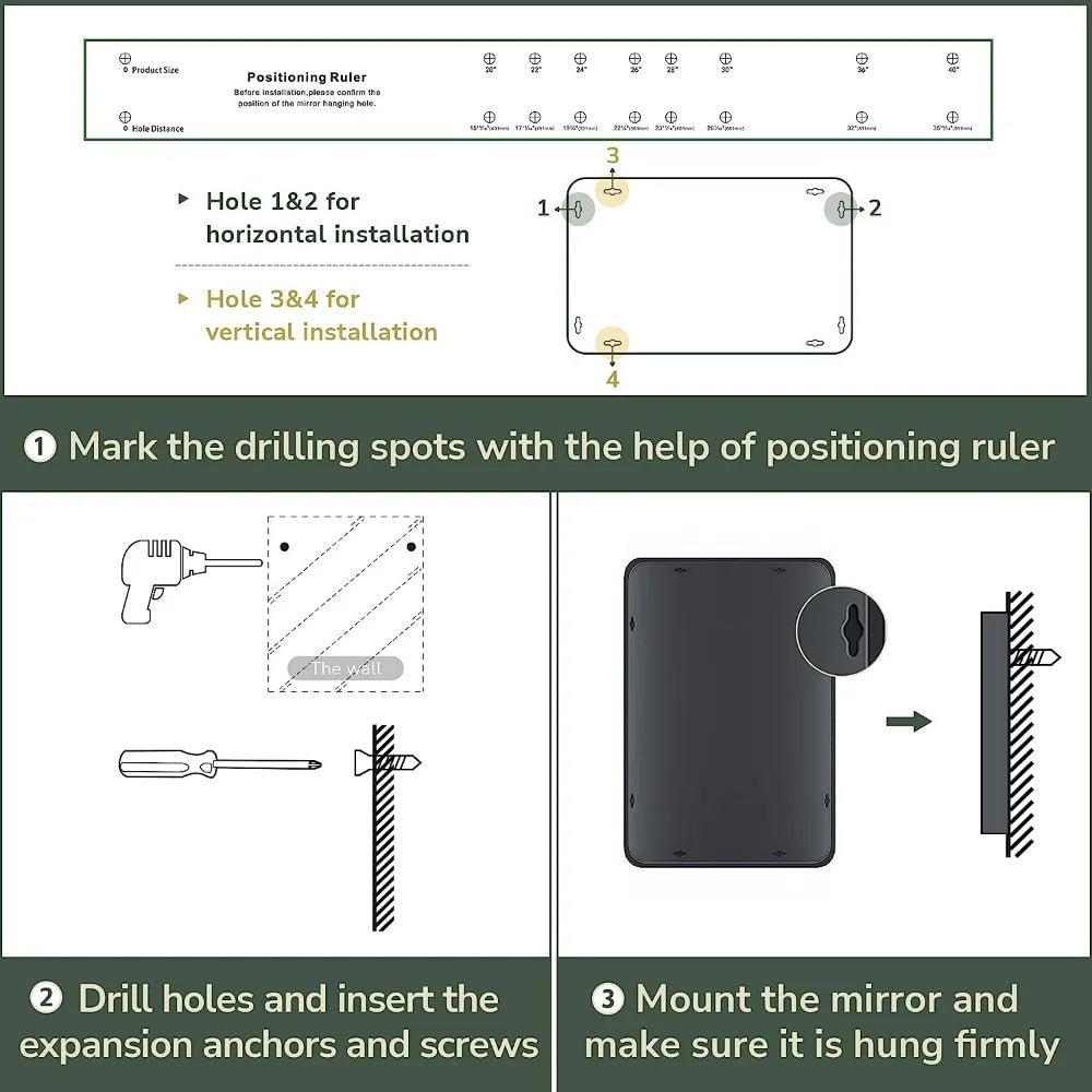 Illuminated Bathroom Mirror