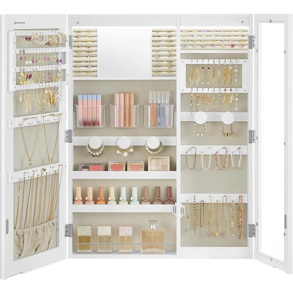 Interior Mirror Jewelry Cabinet