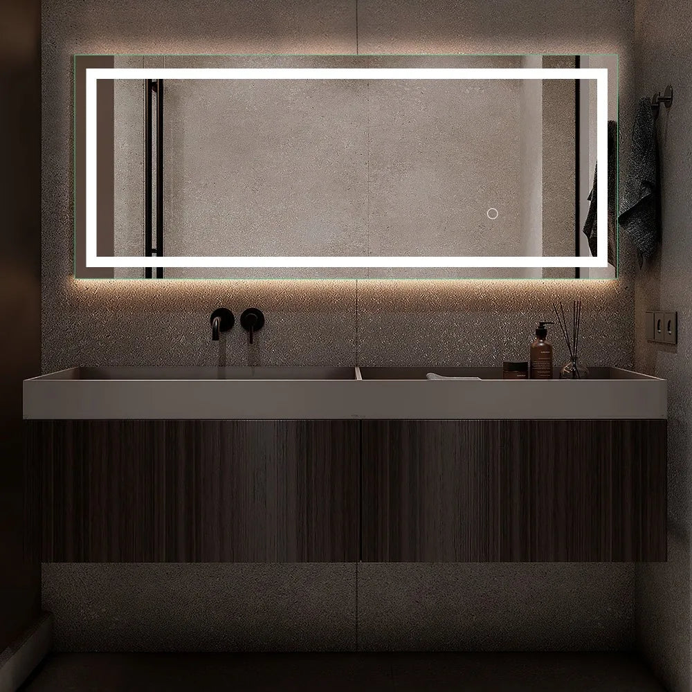 Backlit LED Mirror