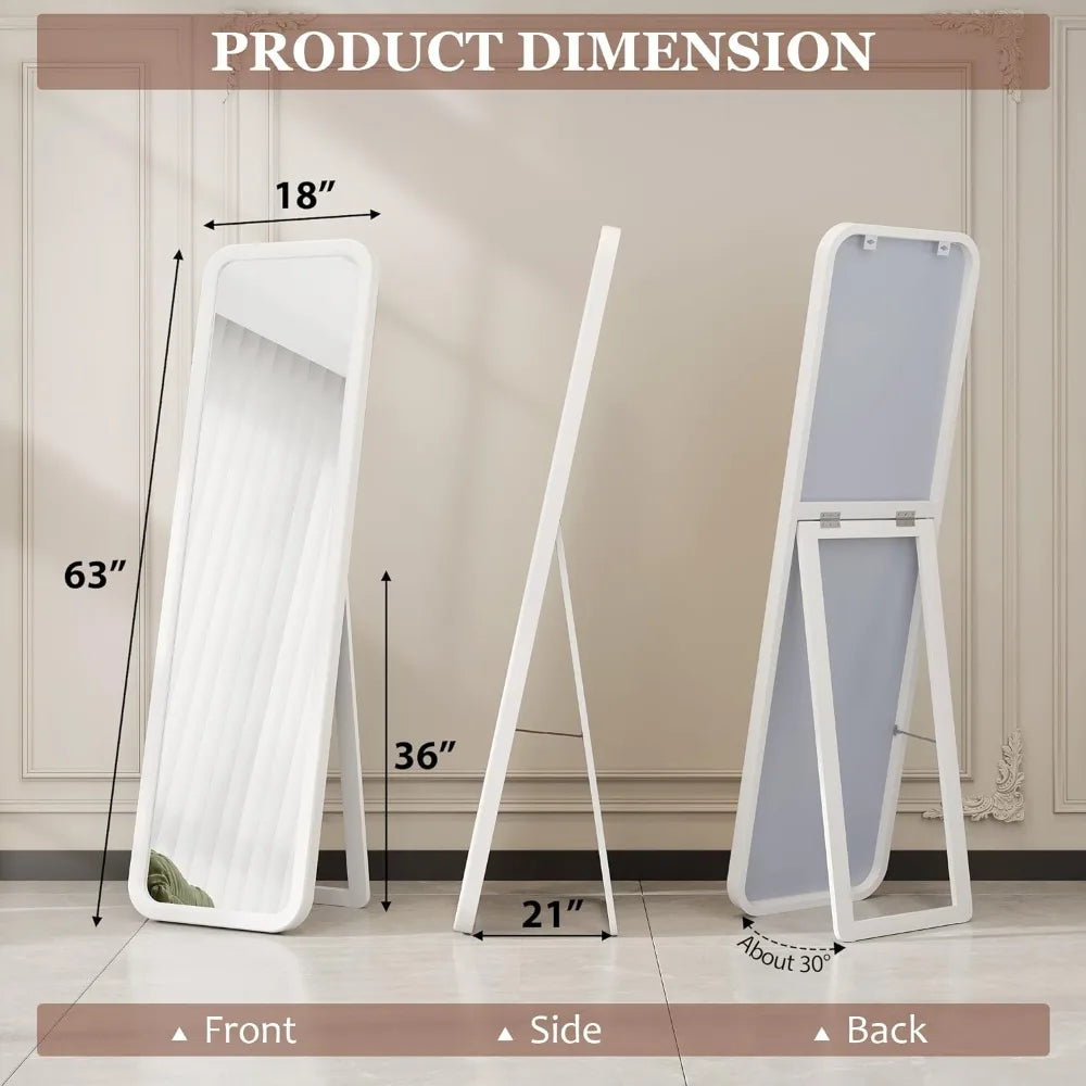 Wooden Full Length Mirror