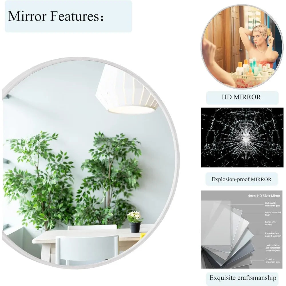 Wall-Mounted Smart Mirror